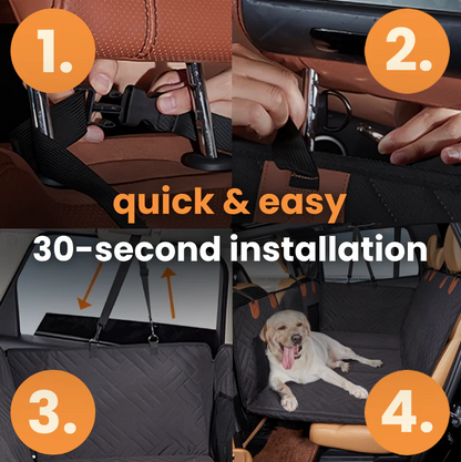 4Paws™ DoggyRide - hard bottom car seat cover